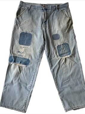 Vintage Distressed Carpenter Pants 40 x 28 XL